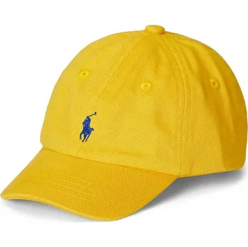Kšiltovka Dětská bavlněná kšiltovka Polo Ralph Lauren 320785653060 žlutá 11X, vel. 48