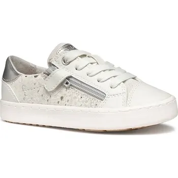 Chlapecké tenisky Dětské tenisky Geox KILWI stříbrná barva, J45D5A.007BC J45D5A.007BC.24.27 SLV, EUR 26