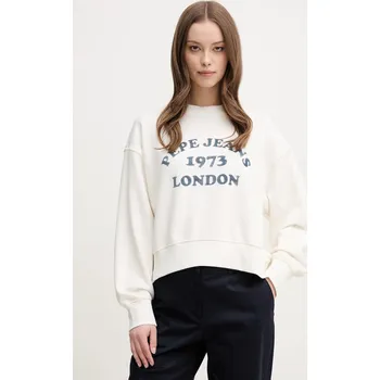 Pánská mikina Mikina Pepe Jeans VENUS PL581487 bílá 00X, vel. L