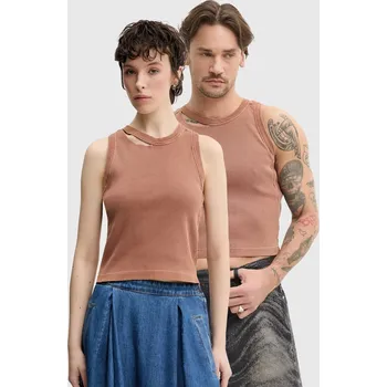 Bavlněné tričko CAMPERLAB AU00030.002 béžová 01A, vel. L