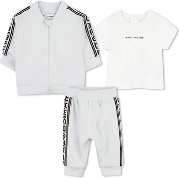 Dětská bavlněná souprava Marc Jacobs modrá barva, W60552 W60552.60.81 00A, vel. 74