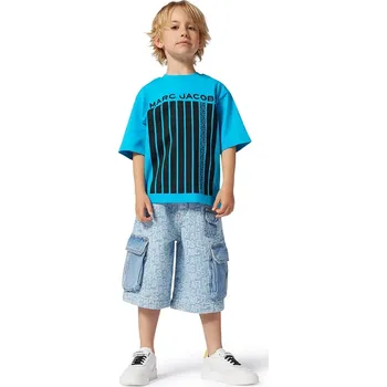 Marc Jacobs T-Shirt W60451 S Tyrkysová Relaxed Fit 8Y