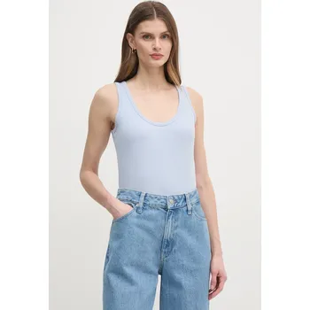 Top Calvin Klein dámský, modrá barva, K20K208246 05X, vel. S