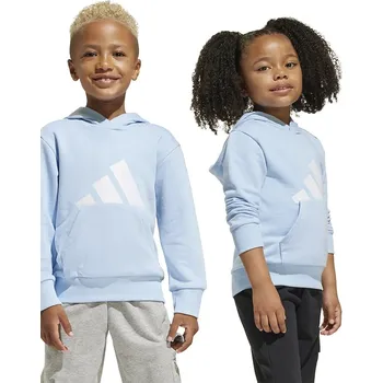 Chlapecká mikina Dětská mikina adidas JC9721 modrá 55X, vel. 128