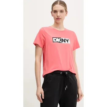Pánské tričko Tričko Dkny oranžová barva, DP5T5894 32X, vel. M