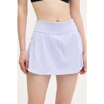 Dámská sukně Sportovní sukně adidas Performance Tennis modrá barva, mini, JG3626 05X, vel. L