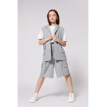 Dámská vesta Dětská vesta Dkny D62278.114.150 šedá 90X, vel. 138