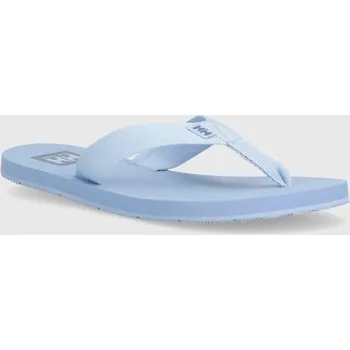 Dámské žabky Žabky Helly Hansen LOGO SANDAL 2 dámské, na plochém podpatku, 11957 modrá 55X, EUR 37