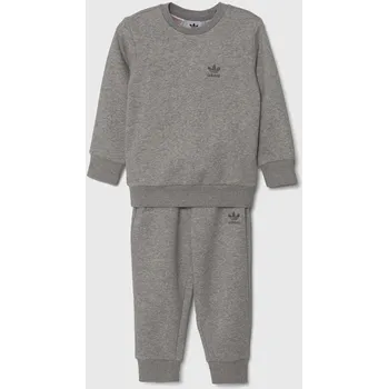 Dětská tepláková souprava adidas Originals TREFOIL CS IX9834 šedá 09X, vel. 62