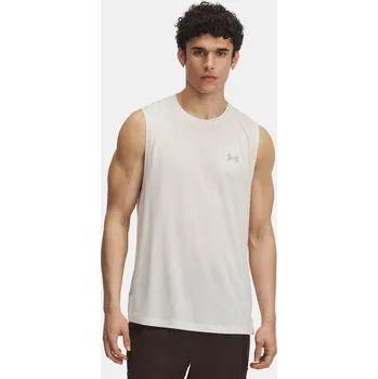 Pánské tílko Under Armour Trail Run Launch Tank Man Brown XXL