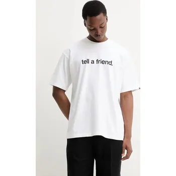 Pánské tričko Bavlněné tričko Vans VN000P4YWHT1 bílá 00X, vel. XXL