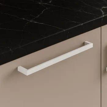 Nábytkové kování D-Beschlag Úchytka ERON / Bílá matná 160 mm