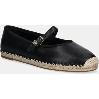 Dámské polobotky Kožené espadrilky MICHAEL Michael Kors Lynn 40S5LYFP2L.001 černá 99X, EUR 36