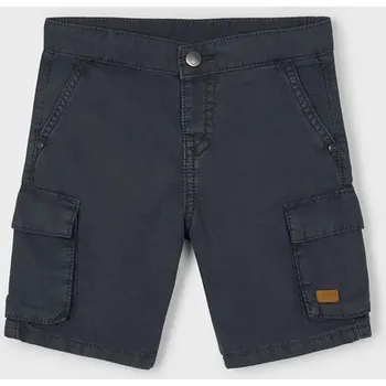 Chlapecké kraťasy Dětské kraťasy Mayoral cargo tmavomodrá barva, 3220 3220.5D.Mini.PPYA 59X, vel. 98