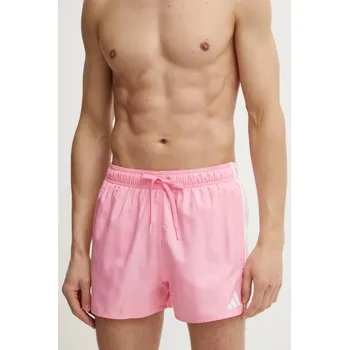Pánské kraťasy Plavkové šortky adidas 3S BLD SH 3IN růžová barva, JD6520 30X, vel. XL
