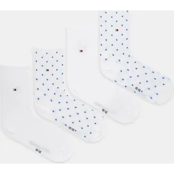 Pánské ponožky Ponožky Tommy Hilfiger 701235893 bílá 00A, vel. 39/42