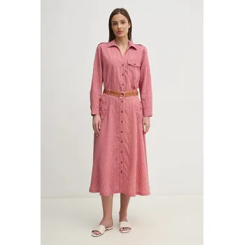 Pánská košile Košile La Petite Française CHARLES PFCHARLES růžová 39X, vel. 38