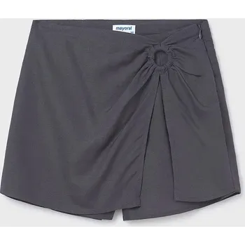 Chlapecké kraťasy Dětské šortky s příměsí lnu Mayoral 6972.8A.Junior.PPYA šedá 90X, vel. 162