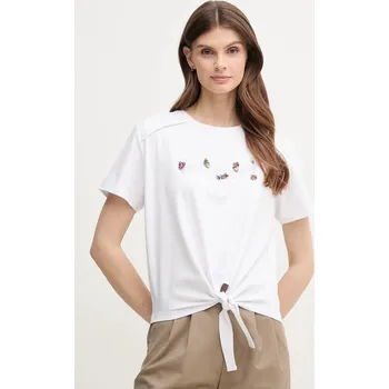 Pánské tričko Tričko Gaudi 511BD64026 bílá 00X, vel. S