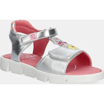 Dívčí obuv Dětské sandály Agatha Ruiz de la Prada stříbrná barva, 252925 SLV, EUR 23
