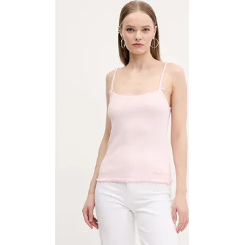 Top Tommy Jeans DW0DW19505 růžová 03X, vel. L