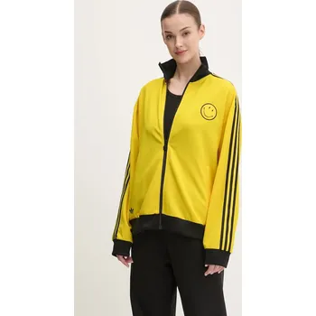 Pánská mikina Mikina adidas Originals X Smiley JD2737 žlutá 11X, vel. M
