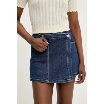 Dámská sukně Džínová kalhotová sukně Answear.LAB rd2762.flk námořnická modř 59X, vel. L