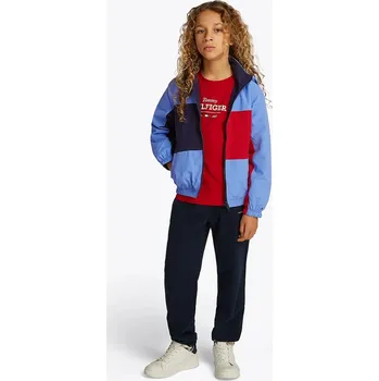 Dětská bunda Tommy Hilfiger KB0KB09583.PPYA modrá 55X, vel. 152
