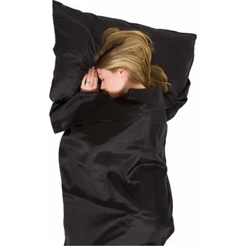 Spacák Lifeventure vložka do spacáku Ultimate Silk Rectangular black