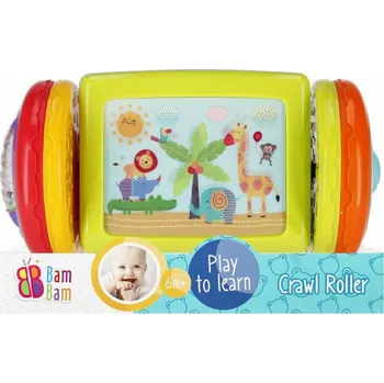 Hračka pro nejmenší Bam Bam Válec pro plazení