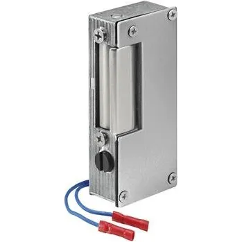 Dveřní kování AMF dveřní otvírač 148, 6 - 12V, s mech. Uvolnění, vlevo, 93 x 21,5 x 37 mm