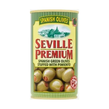 konzervovaná ryba Zelené olivy s papričkou 350 g