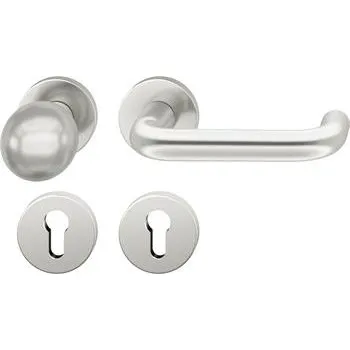 Stavební výplň FSB požární dveřní kování 79 1070, AGL DIN PZ, levá, stříbrný elox