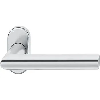 Dveřní kování FSB protipožární klika rámové dveře 09 1076 pružina B oválná rozeta nerez matná