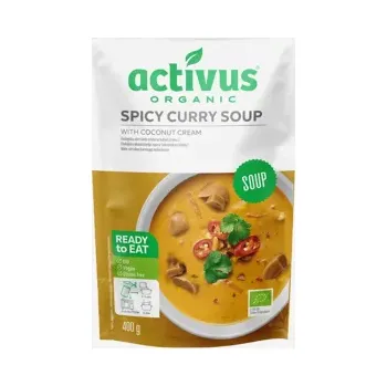 konzervovaná ryba Pikantní curry polévka BIO 400 g