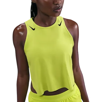 Tílko Nike AeroSwift crop fn2713-389 Velikost XS