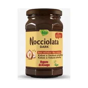 Nocciolata tmavá bez mléka BIO 250 g