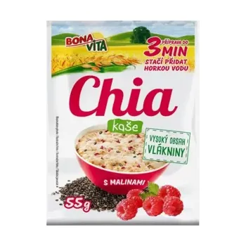 Chia kaše ovesná s malinami 55 g