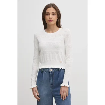 Dámský svetr Svetr Gaudi dámský, béžová barva, lehký, 511BD53020 01X, vel. L