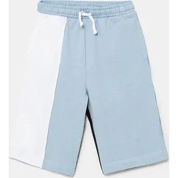 Chlapecké kraťasy Dětské bavlněné šortky Guess L5GD07.KA6R4.PPYA modrá 50X, vel. 175