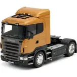 Welly SCANIA R470 TAHAČ 1:32 oranžová (WE32625-ORANZOVA)