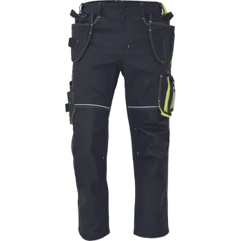 Pánské kalhoty Kalhoty pracovní do pasu KNOXFIELD Barva: Antracit/žlutá, Velikost: 56