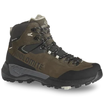 Pánská treková obuv Dolomite outdoorová obuv Vernale Leather High GTX 2026 Tmavě červená 11 UK