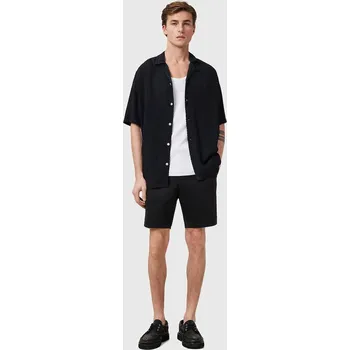 Pánské kraťasy Kraťasy AllSaints NEIVA M037TC černá 99X, vel. 32