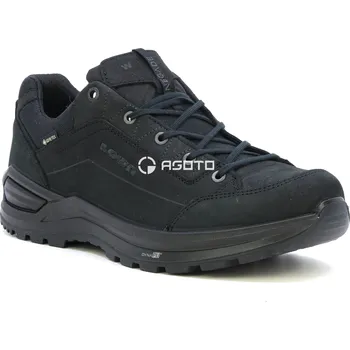 Pánská treková obuv LOWA Renegade GTX Lo EVO Wide černá pánská outdoor obuv membrána Gore-Tex® 44