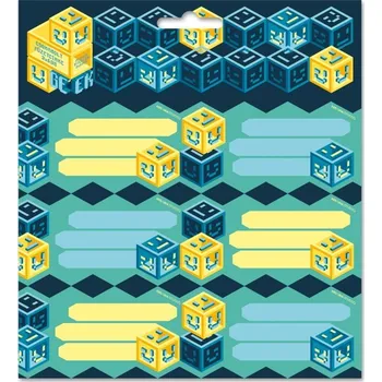 Dětské zboží ARS UNA Jmenovky na sešity Geek