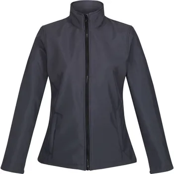 Bunda softshellová 2-vrstvá - dámská Barva: šedá/černá, Velikost: 2XL