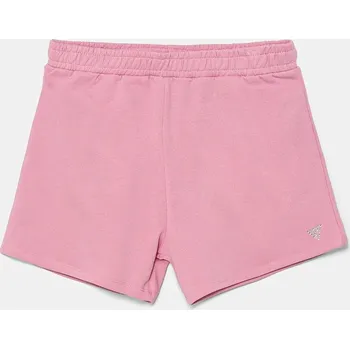 Chlapecké kraťasy Dětské bavlněné šortky Guess J5GD38.KCRP0.PPYA růžová 30X, vel. 147-157