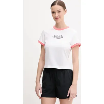 Pánská móda Bavlněné tričko Columbia Rolling Bend 2120001 bílá 00X, vel. L