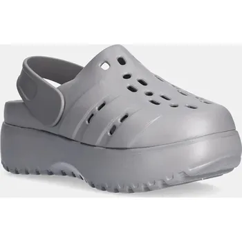 Pánské pantofle Pantofle adidas Adilette Clog Platform JQ9879 šedá 09X, EUR 42